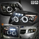 Dg Caliber 07-up Projector H.l W/led Bar Black(ccfl)