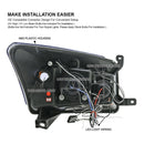 Dg Caliber 07-up Projector H.l W/led Bar Black(ccfl)