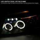 Dg Caliber 07-up Projector H.l W/led Bar Black(ccfl)