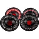 Cv Corvette 05-07 / Corvette Z06 06-07 Led T.l Black