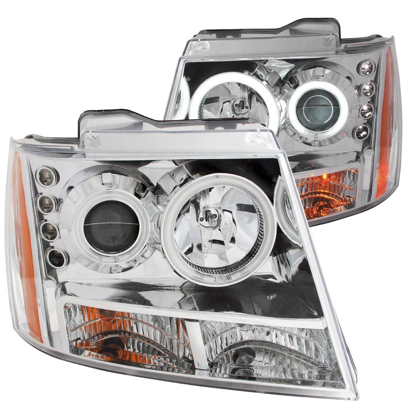 Cv Tahoe/suburban/avalanche 07 Projector H.l Chrome (ccfl)