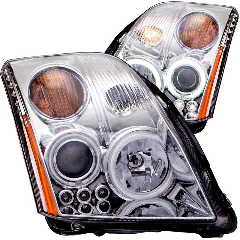 Ns Sentra 07-09 Projector H.l Halo Chrome(ccfl)