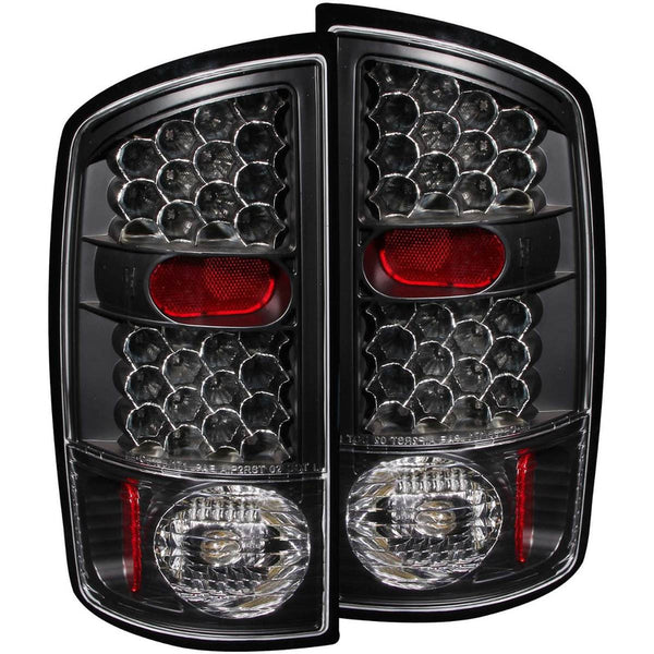 Dodge Ram 02-05 L.e.d T.l Black