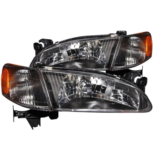 Ty Corolla 98-00 Crystal H.l Black W/corner