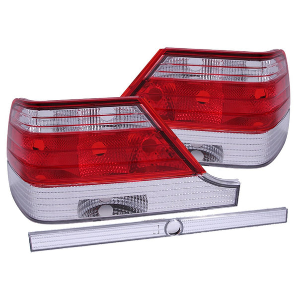 Mbz S Class W140 97-99 T.l Red/clear