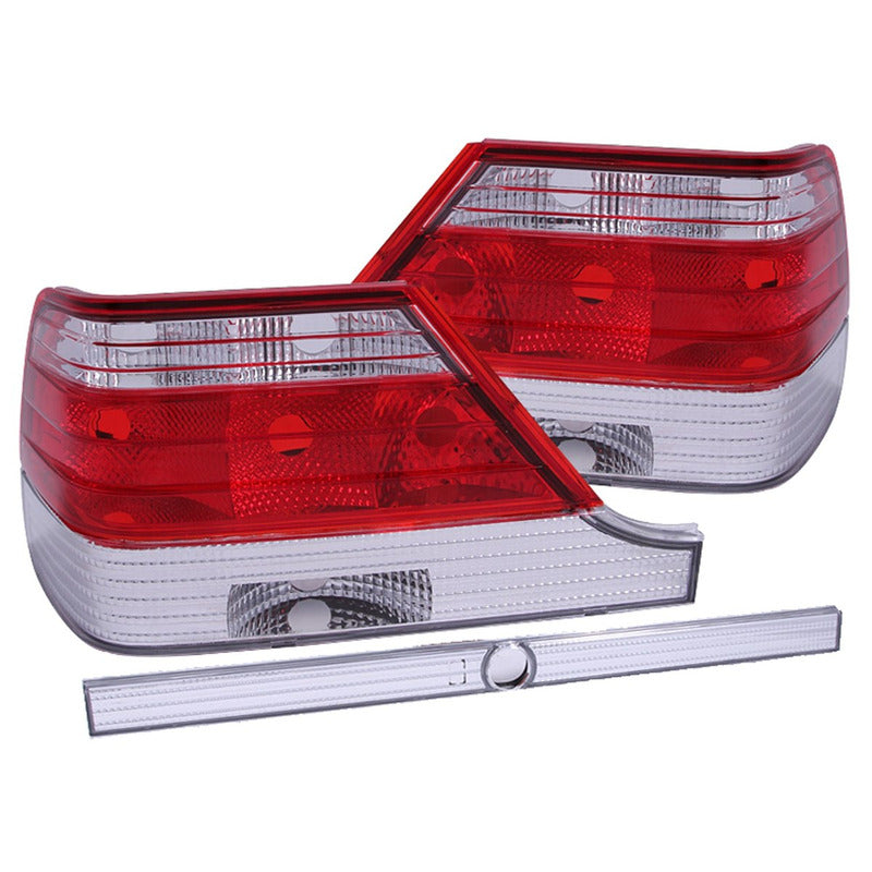 Mbz S Class W140 97-99 T.l Red/clear