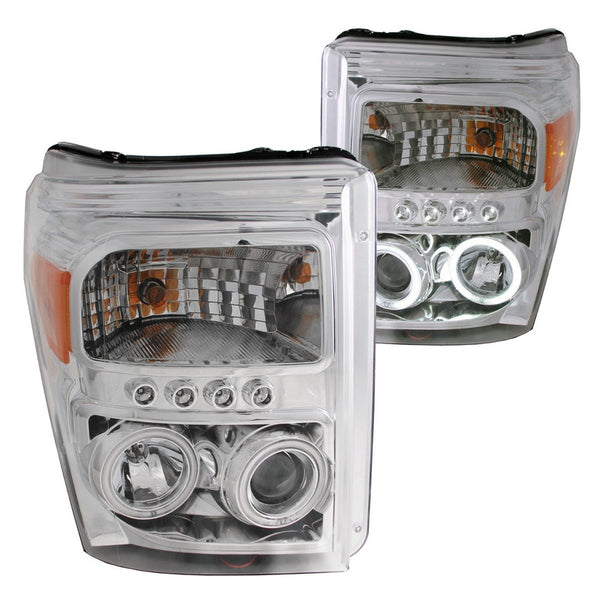 Fd Super Duty 11-12 Projector H.l Halo Chrome (ccfl)