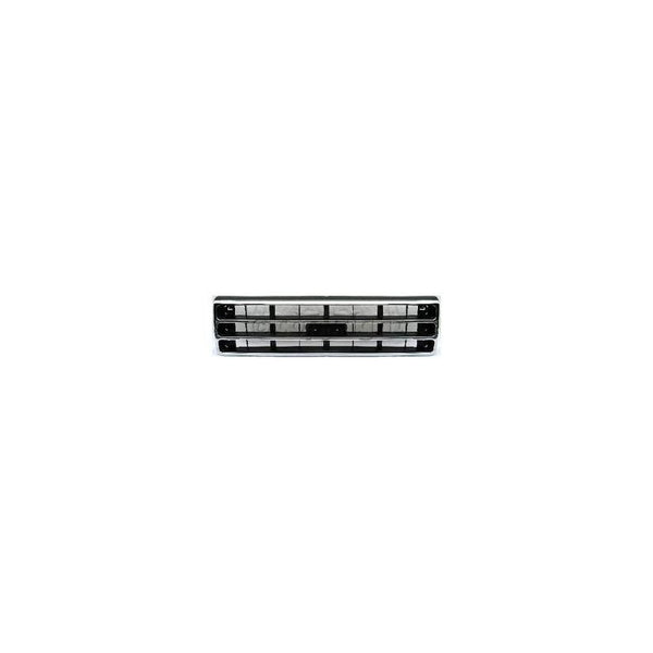 Fd F-series Pickup 89-91  Parrilla Abs Plastic, Chrome
