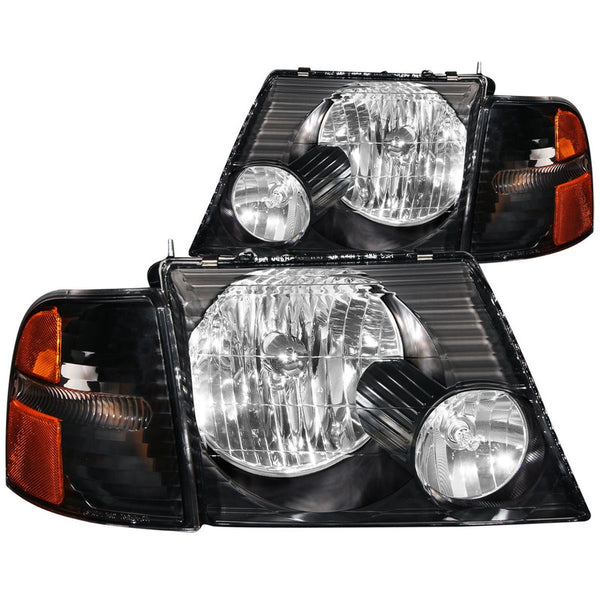 Ford Explorer 02-05 H.l Black With C.l Amber