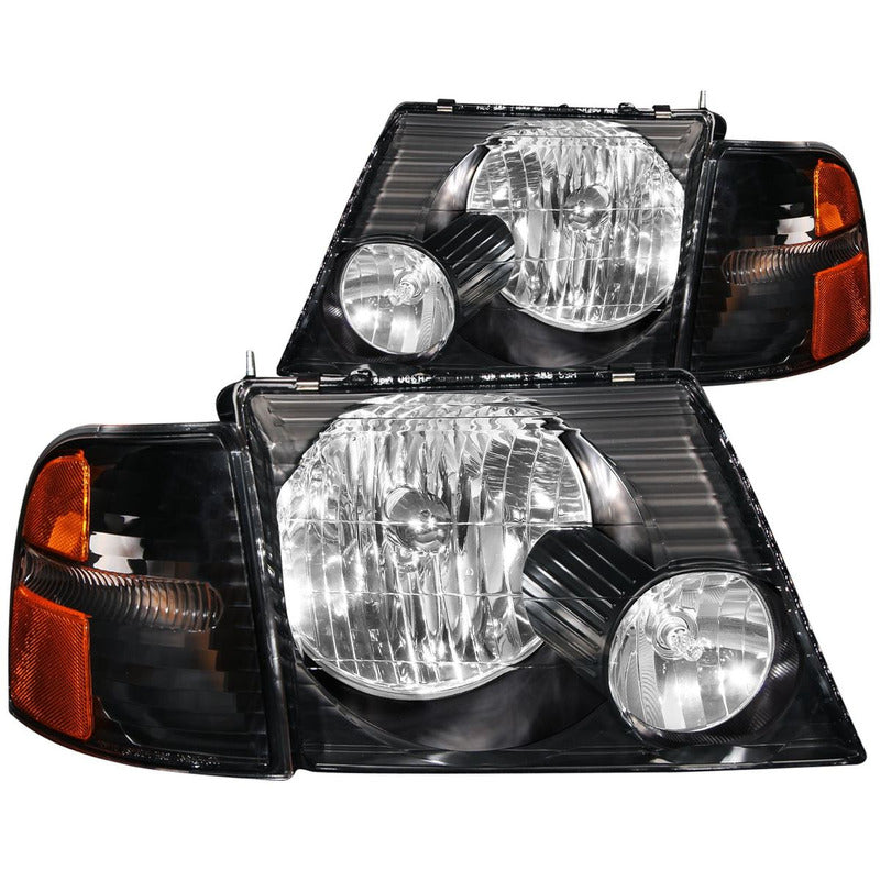 Ford Explorer 02-05 H.l Black With C.l Amber
