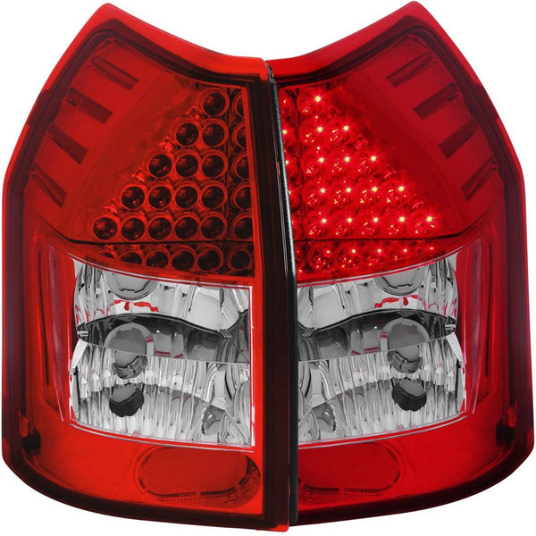 Dodge Magnum 05-up L.e.d T.l Red/clear