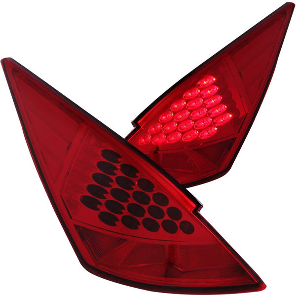 Nissan 350z 03-06 L.e.d T.l All Red
