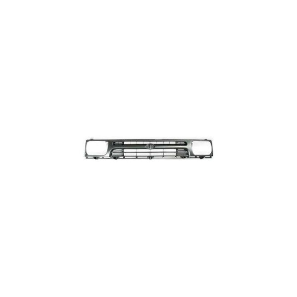 Ty Pickup 92-95  Parrilla 2wd, Gray, 1-piece Type, Dlx