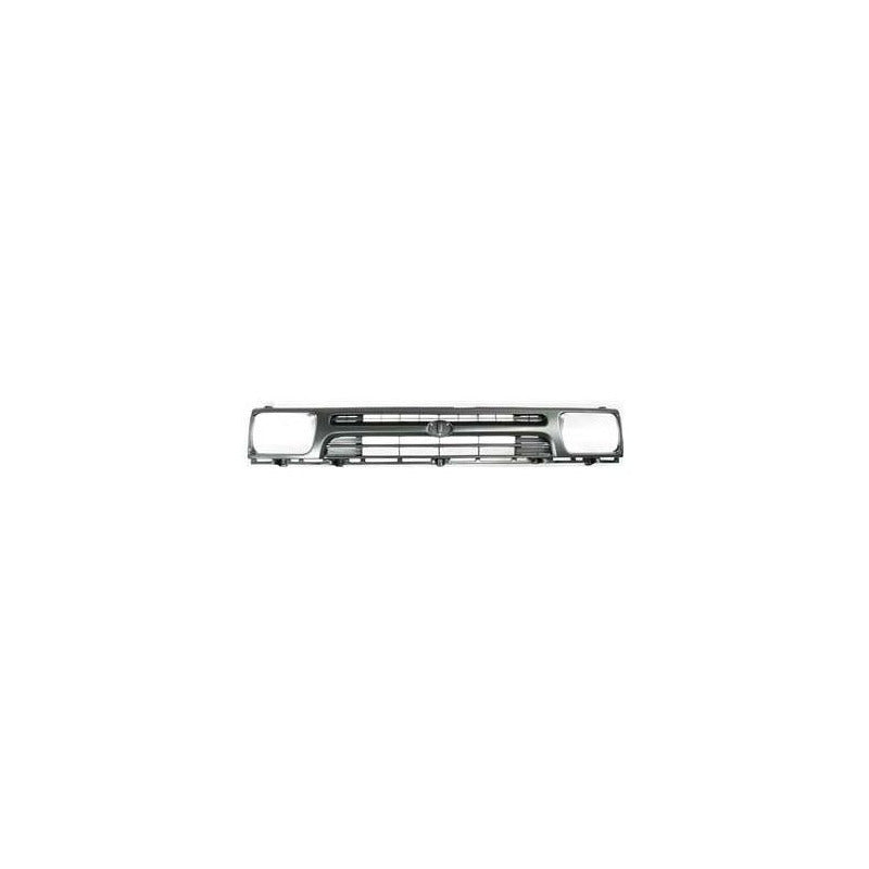 Ty Pickup 92-95  Parrilla 2wd, Gray, 1-piece Type, Dlx