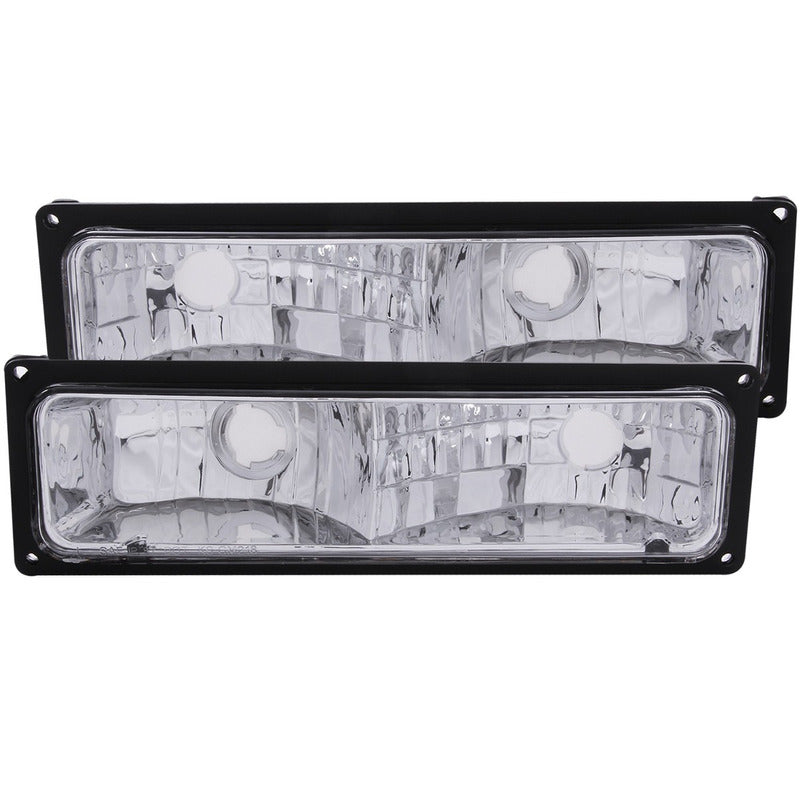 Chevy Full Size 88-98 P/signal Lights Black Frame