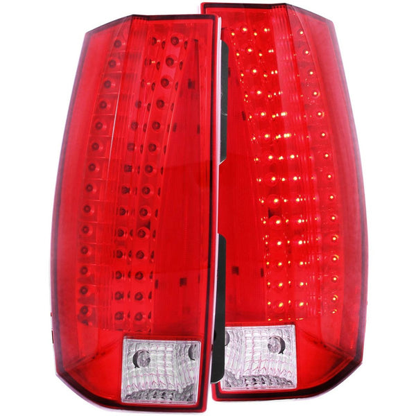 Cv Tahoe /suburban 07-up Led T.l Red/clear