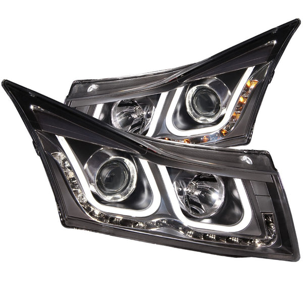 Cv Cruze 11-12 Projector H.l Halo Black(u Bar)