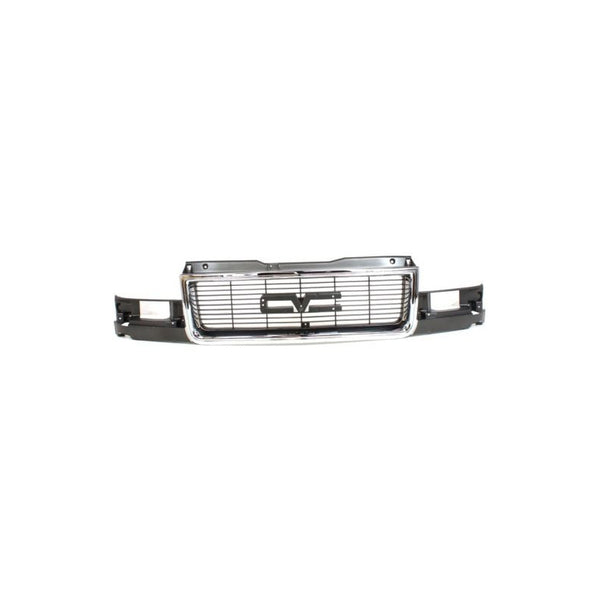 Gmc Safari 95-05  Parrilla Black, W/ Chrome Trim