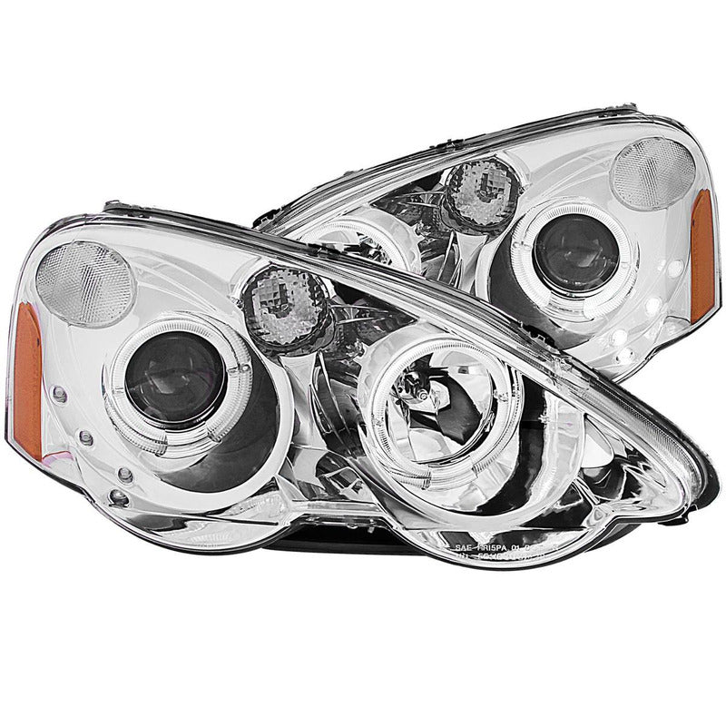 Acura Rsx 02-04 Projector H.l Halo Chrome With Led