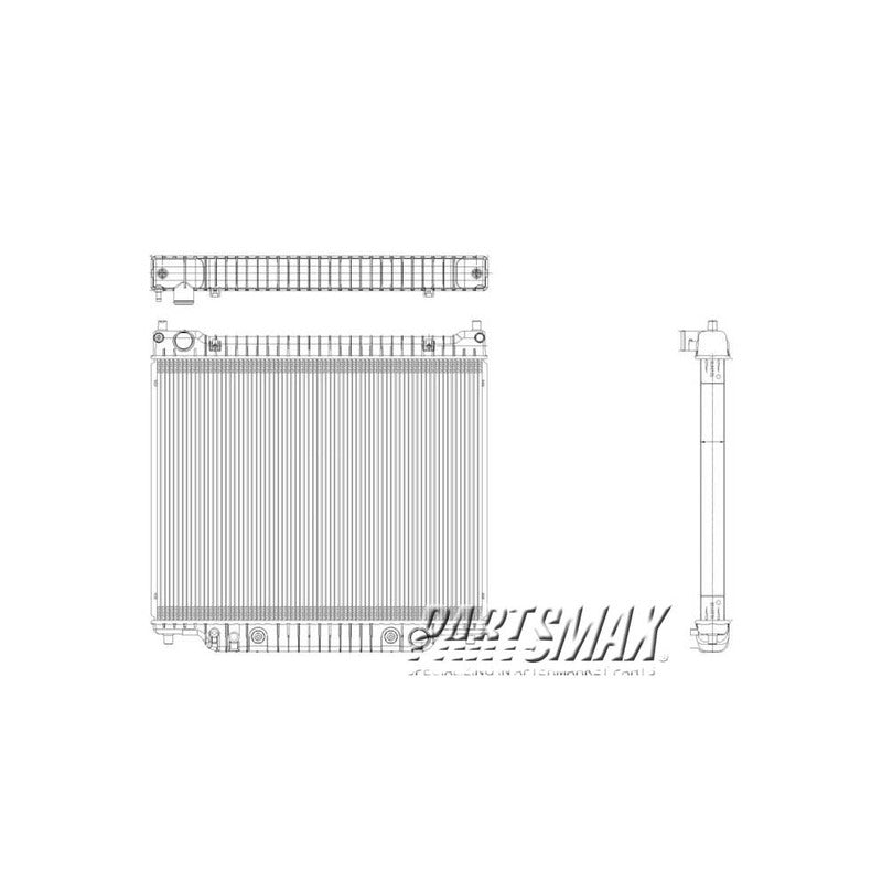 08-09 Fd Econoline 5.4l V8 At 1r Radiador