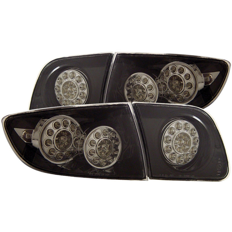 Mz 3 04-06 4dr L.e.d T.l Smoke 4 Pcs