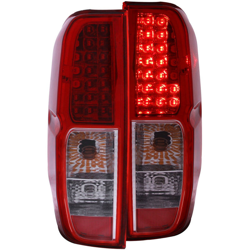 Nissan Frontier 05-17  Calaveras Led T.l Red/clear
