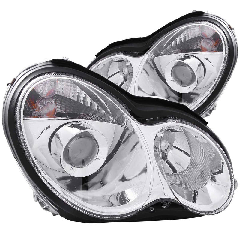 Mbz C Class W203 00-03 Projector H.l Chrome
