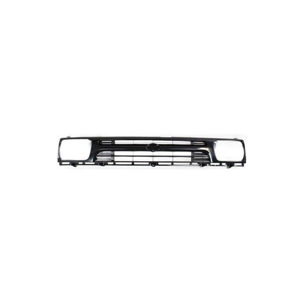 Ty Pickup 92-95  Parrilla 2wd, Black, 1-piece Type, Base