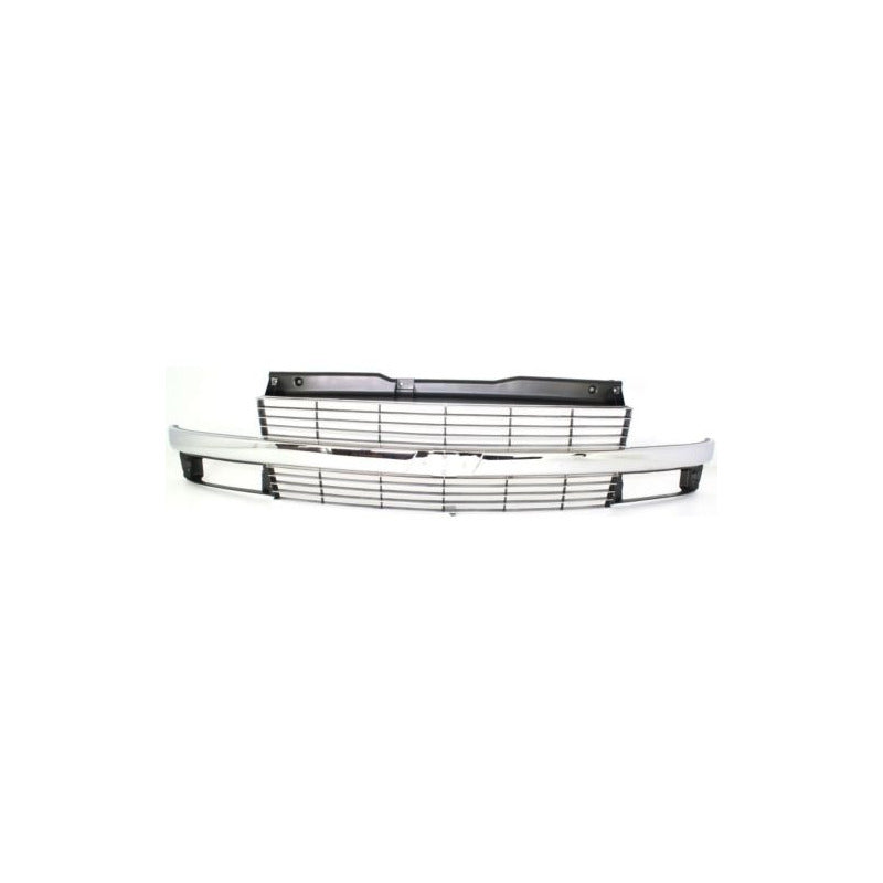 Cv Astro 95-05  Parrilla Chrome/gray