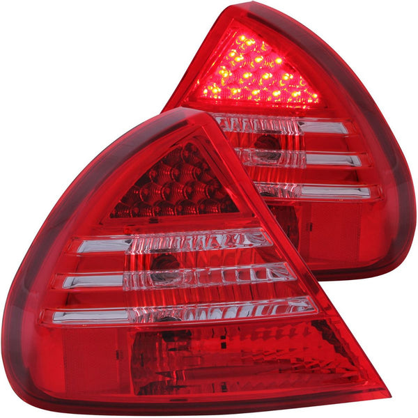 Mitsubishi Mirage 99-02 L.e.d T.l Red/clear