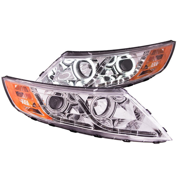 Kia Optima 11-12 Projector H.l Halo Chrome(ccfl)