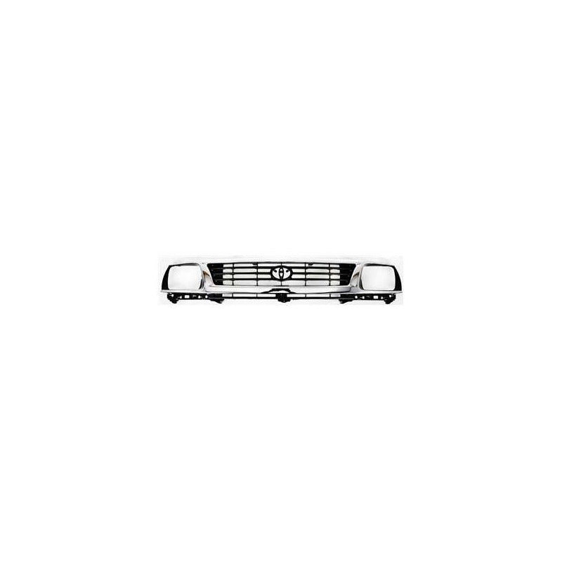 Ty Tacoma 95-96  Parrilla 2wd, Chrome, Plastic