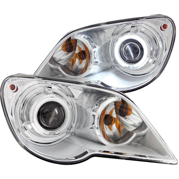Cr Pacifica 07-08 Projector Hl Halo Chrome Hid/ccfl