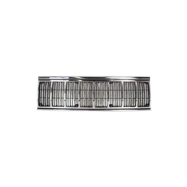 Jp Cherokee 91-96  Parrilla Chrome / Black, Plastic