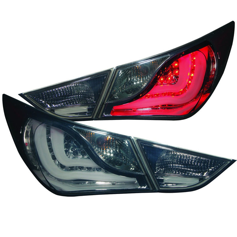 Hyundai Sonata 10 Up L.e.d T.l Smoke 4 Pcs