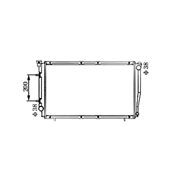 98-98 Sb Forester 2.5l H4 At 1r Pa Rad