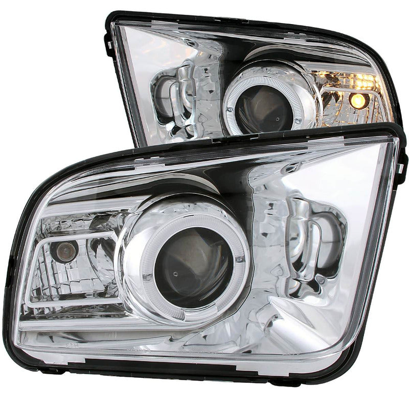 Fd Mustang 05-09 Projector Hl G2 Halo Chrome,ccfl 2010