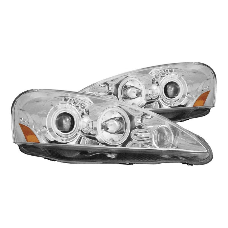 Acura Rsx 05-06 Projector H.l Halo Chrome(ccfl)
