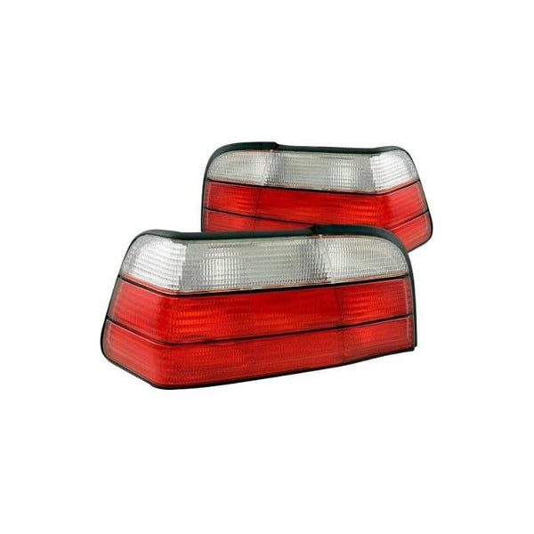 Bmw 3 Series E36 92-98 2 Dr T.l Red/clear