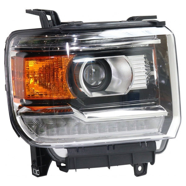 Gmc Sierra 2014-2015 Faro Derecho Led