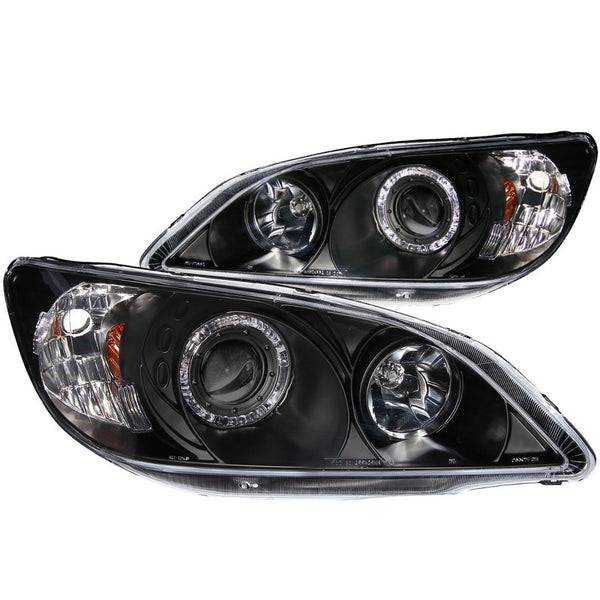 Hd Civic 04-05 2/3/4 Dr Projector H.l Halo Black