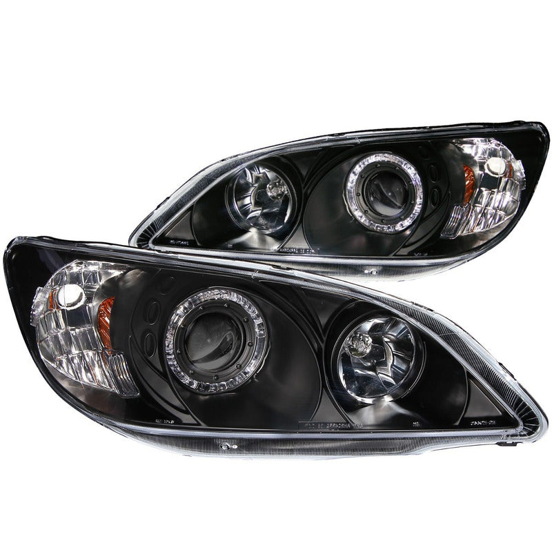 Hd Civic 04-05 2/3/4 Dr Projector H.l Halo Black