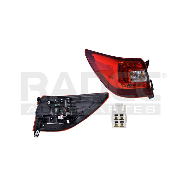 Calavera Exterior Sb Outback 15-18 C/leds Lado Izquierdo Mx
