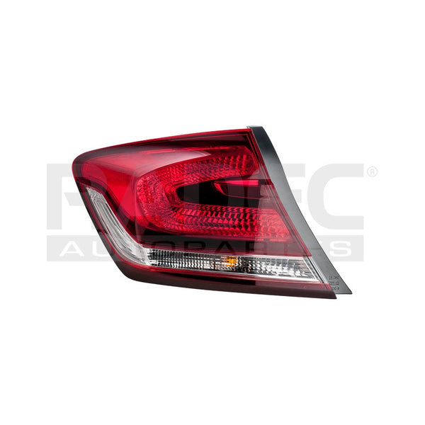 Calavera Exterior Hd Civic 13 4 Puertas Lado Izquierdo