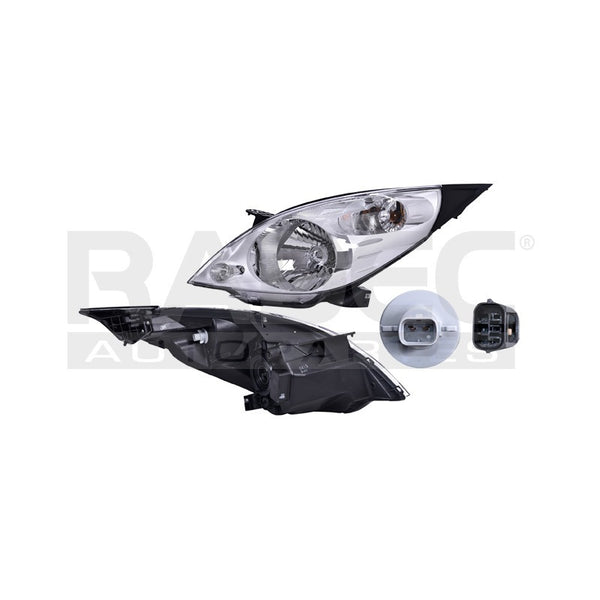 Faro Cv Spark 11-12 Original Izq