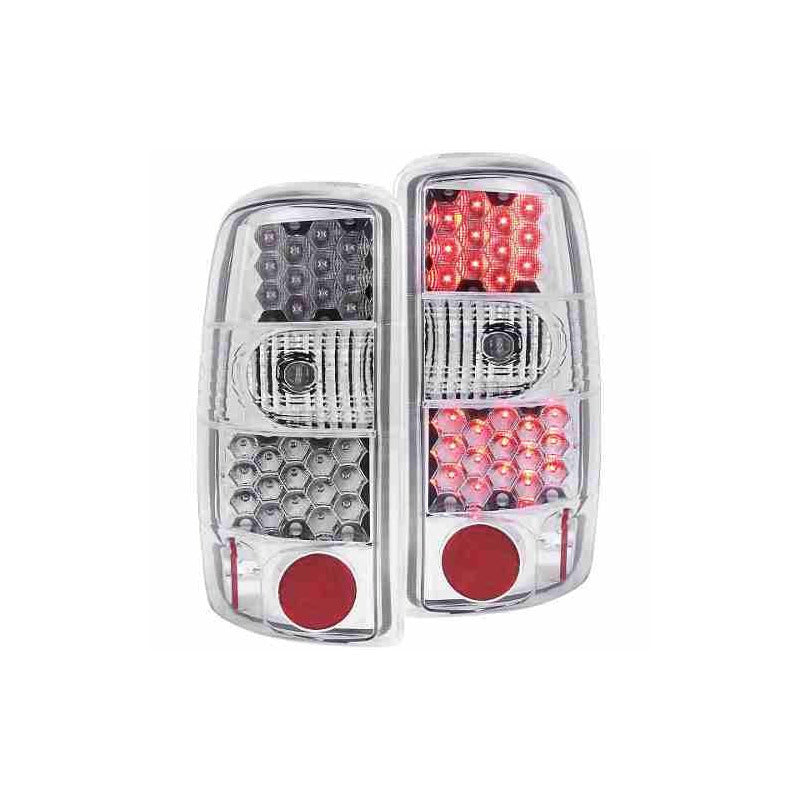 Cv Tahoe /suburban/gmc Denali 00-06 Led T.l All Chrome