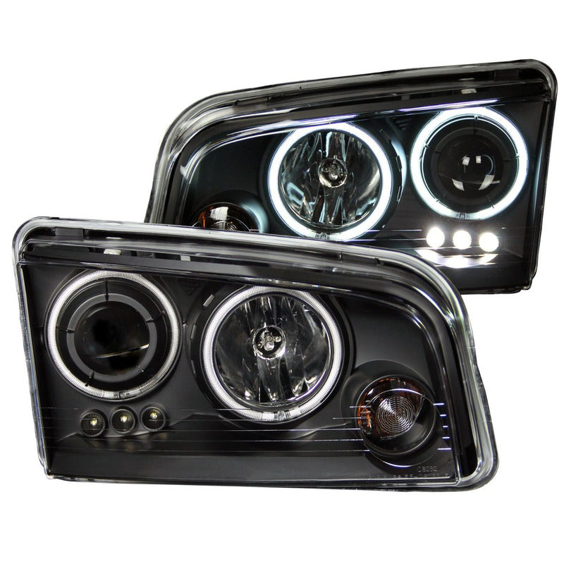 Dg Charger 06-08 Projector H.l Halo Black