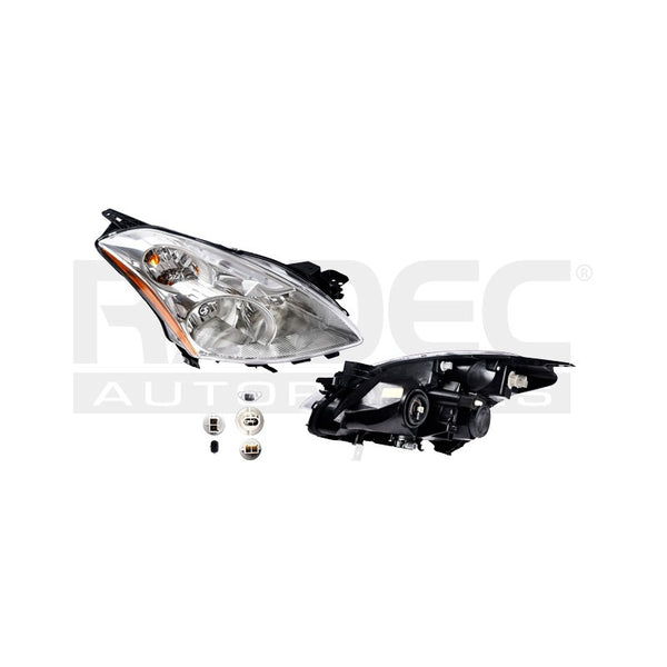 Faro Ns Altima 10-12 4 Puertas P/foco Xenon Tyc Der