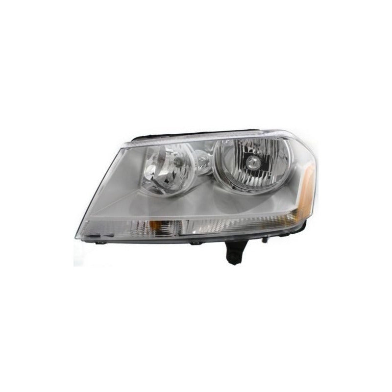 Faro Dodge Avenger 08-10 Sxt/se Fondo Cromado