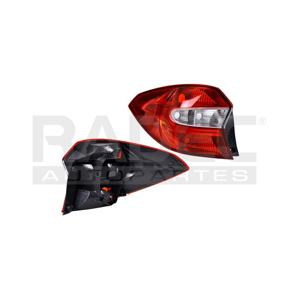 Calavera Fd Figo 16-19 4 Puertas Rojo/blanco Izquierdo